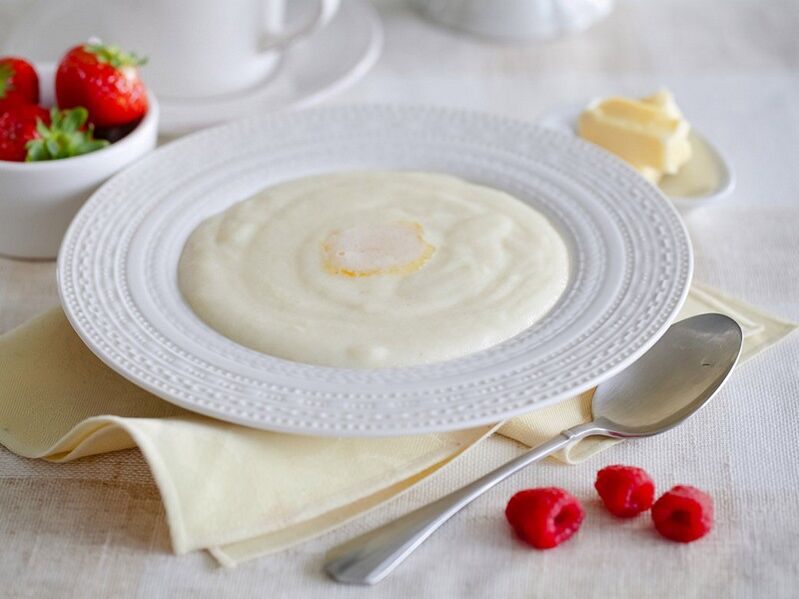 Las gachas de sémola son el desayuno ideal para un día de muesli con la dieta de los 6 pétalos